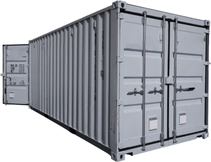 20ft Standard Tunnel Double-door Shipping Container