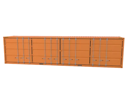 40Ft High Cube Open Side Container